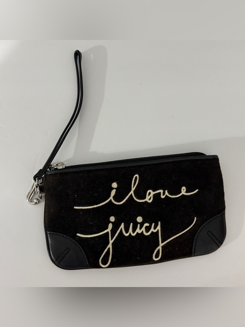 Juicy couture I love juicy wristlet